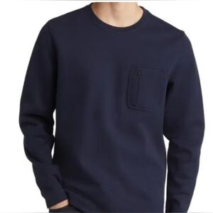 Robert Barakett Navy Long Sleeve Tee